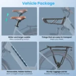 Elcykel DOUCHE Kaisa 250W - Bild 32