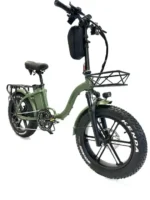 Elcykel DOUCHEBIKE 250W SVAN – Hopfällbar – Räckvidd 100km - Bild 5